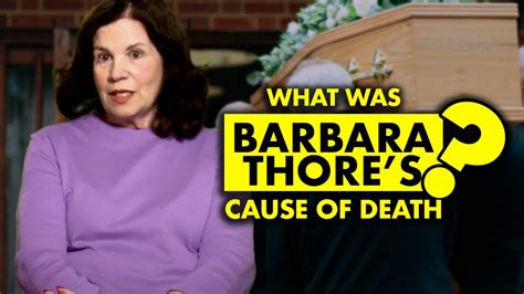 how did babs thore die|babs thore death.